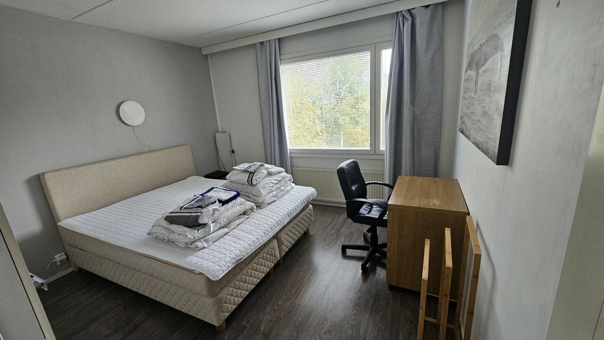 Tilava Kaksio, Saunalla Ja Saehkoeauton Latauksella. Tampere Extérieur photo